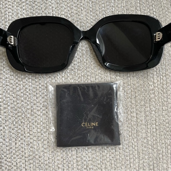 Celine Triomphe 53 Square Sunglasses - Picture 10 of 14